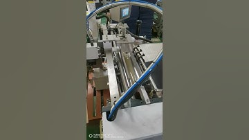 Lining Hardcover Case with HM-600E Automatic Gluing and Visual Positioning Machine