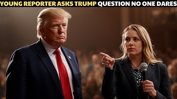 A Young Reporter Asks Trump a Forbidden Question — His Reaction Surprises the Nation