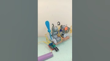 MINI PROTOTYPE ELECTRIC GENERATOR CIRCUIT, WITH A SOUND LIKE A DIESEL ENGINE