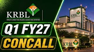 KRBL Q1 FY27 Concall: Domestic Branded Rice Growth Offsets Pressure in Export Markets