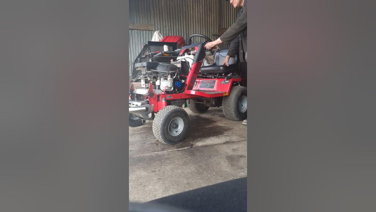 countax c600h V twin 16hp Honda carbrator service - YouTube