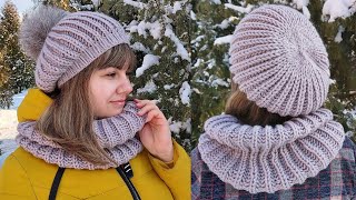 картинка: У КАЖДОГО ДОЛЖНА БЫТЬ ТАКАЯ ШАПКА! Или ШАПКА которая ПОДХОДИТ ВСЕМ!  Подробный мастер-класс.