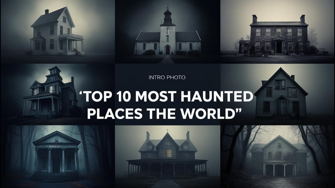 Top 10 Most Haunted Places In The World - YouTube