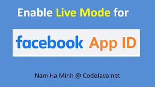 How to Enable Live Mode for Facebook App ID screenshot 5