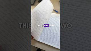 Day 2 of Writing the Bible #shorts #bible #day2 #scripture #jesus #god #christ #christian
