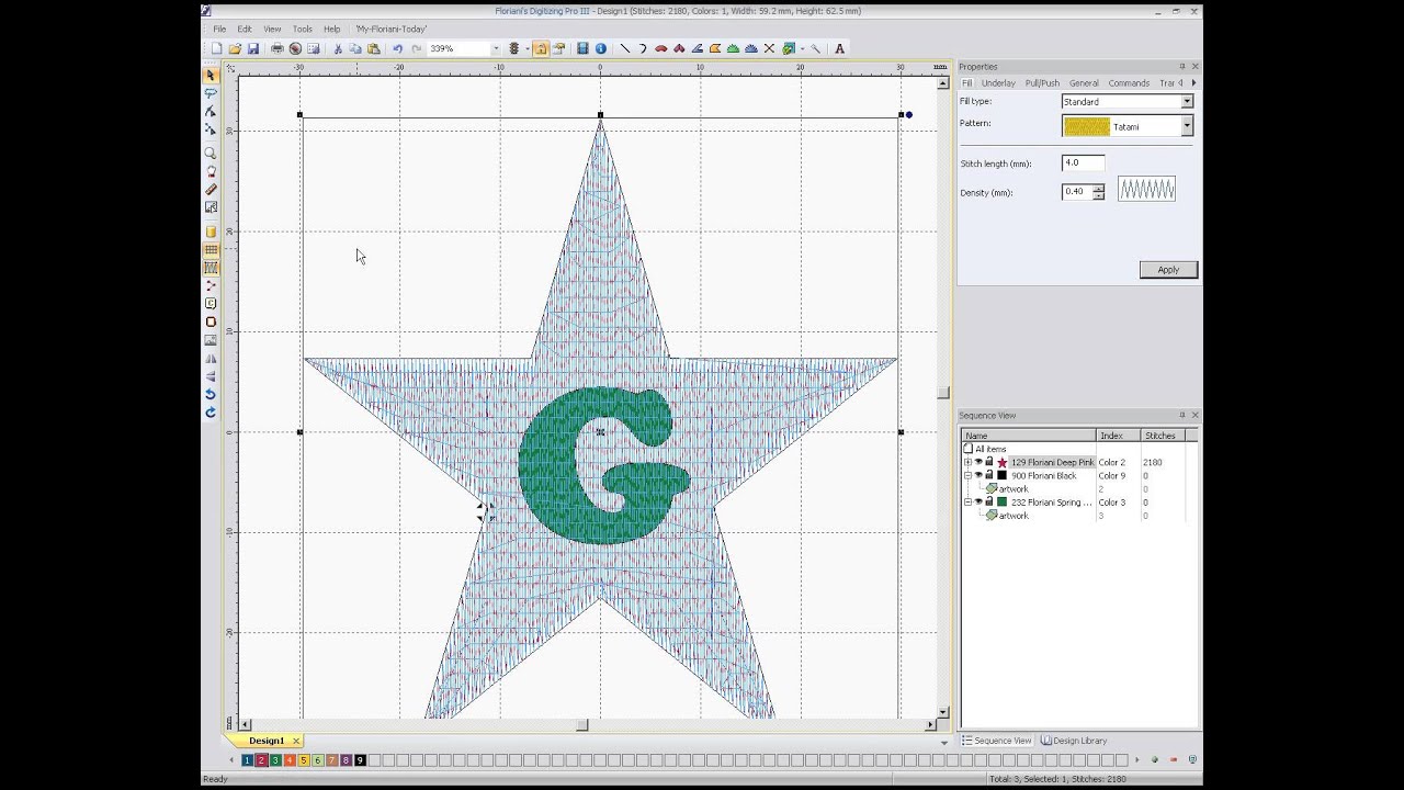Import Artwork In Floriani Embroidery Software YouTube