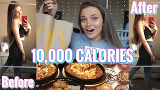 10,000 CALORIE CHALLENGE! EPIC cheat day🤤