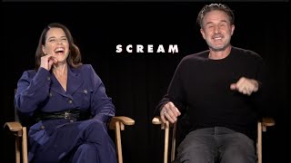 SCREAM 5 interviews - Campbell, Arquette, Quaid, Barrera, Ortega, Brown, Gooding, Minnette, Shelton