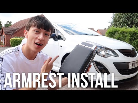 INSTALLING ARMREST TO MY CORSA! 
