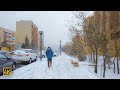 Another Snowy Day in TEHRAN, IRAN (4k) 2023 | دومین روز برفی تهران