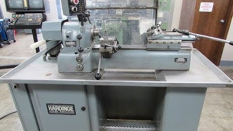 Hardinge DV-59 Second Operation Lathe
