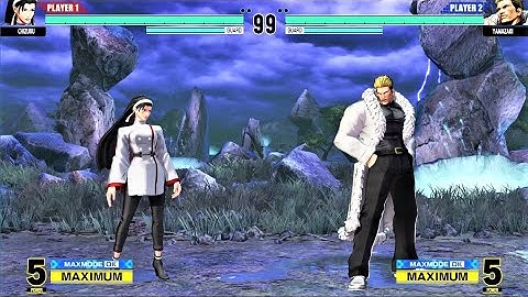 Chizuru Kagura vs Ryuji Yamazaki (Hardest AI) - KOF XV