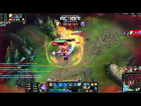 League Of Legends Online Da Çıldıran Çocuk