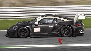This video is about porsche's new rsr race car testing on track. it
features many upgrades and changes compared to the currently used one
such as a front...