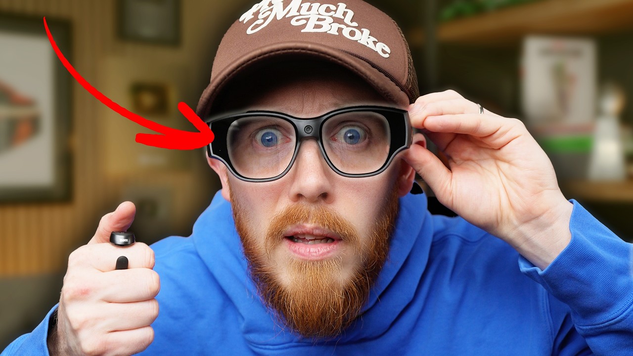 These Smart AR Glasses Feel Like The FUTURE! INMO AIR 3 - YouTube
