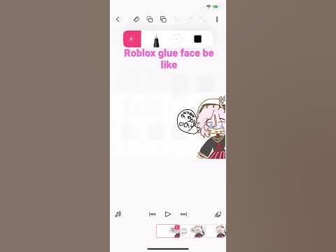 Roblox glue face be like - YouTube