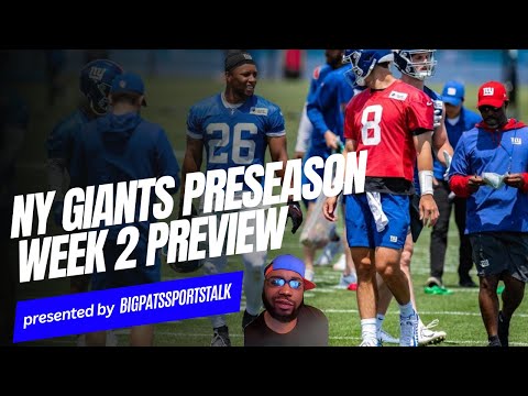 new york giants preseason 2022