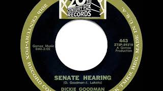 Video thumbnail of "1963 Dickie Goodman - Senate Hearing"