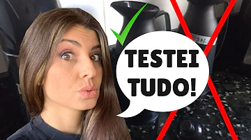 O que fazer para tirar cheiro de garrafa térmica?