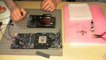 Skinnee Labs - GTX480 Bitspower Black Freezer Installation Part 1