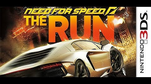 Need for Speed - The Run (3ds) - Gameplay (Citra Retroarch)