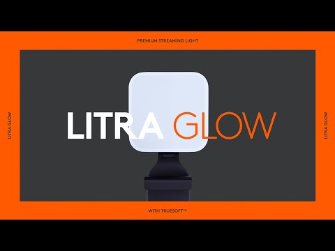 Logitech For Creators Litra Glow Premium Streaming Light with TrueSoft