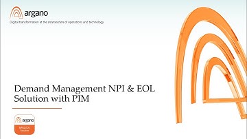 Demand Management NPI & EOL Solution with PIM