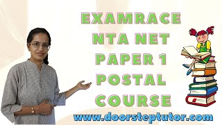 Examrace NTA NET Paper 1 Postal Course - 7 Books Set - Link Below