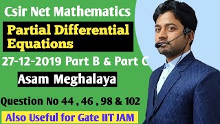 120  Csir Net Pde Solutions  Csir Net Mathematics   27 Dec 2019 Pde  Csir Net  Asam Meghalaya