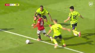 extended highlight manchester vs arsenal.Arsenal little angel trossard save the day