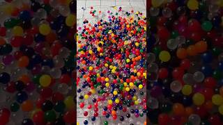 Orbeez in water slime π¦ #slime #orbeez #waterslime #slimemixing