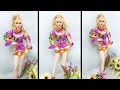 DIY Gorgeous Barbie Beautiful Fashion Dresses |Lisa Barbie Doll