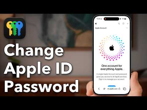 How To Change Apple ID Password