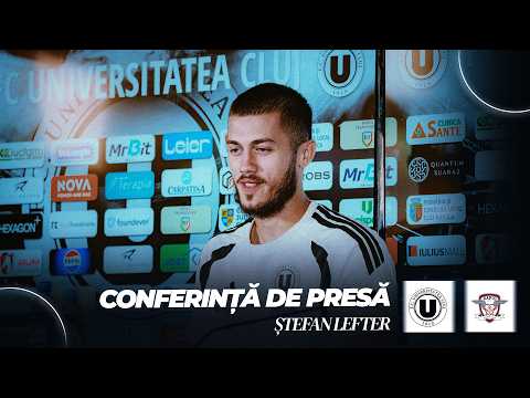 🎙 CONFERINȚĂ DE PRESĂ | Ștefan Lefter: „Victoriile aduc victorii, deci încercăm să continuăm așa”