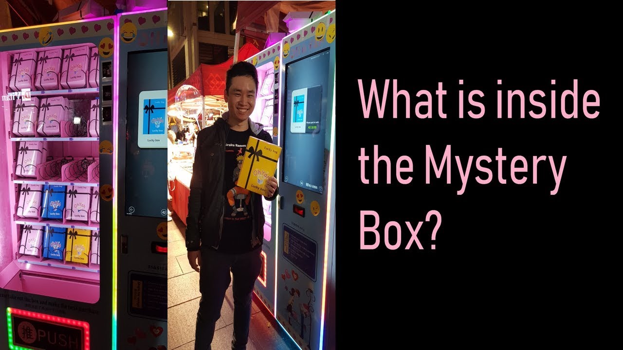 ohyah lucky box! Sydney Friday Night Markets Chinatown