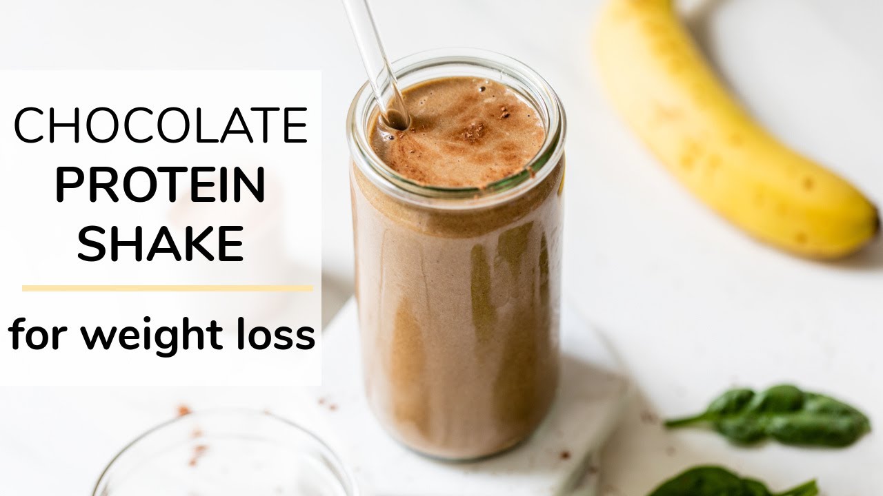 Quick Creamy Chocolate Protein Shake « for weight loss « Clean & Delicious