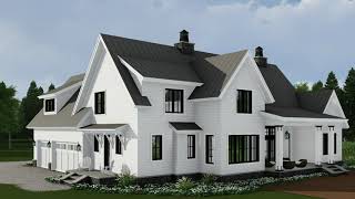 Breezy Grove Cl-18-003 Modern Farm House Master Bedroom With Vaulted Ceiling