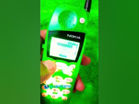 nokia 5110 green - YouTube