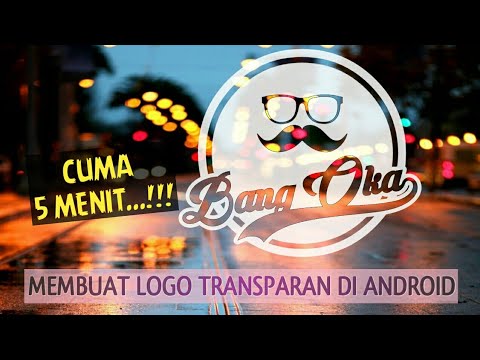 Video: Cara Membuat Logo Transparan