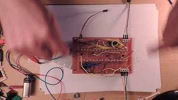 Testing my 2 dimensional 1D Pong board