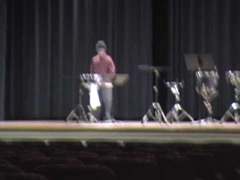 Jay competing in 2010 ASO Snare Competition (Division II Rd. I)