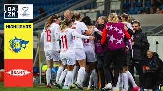 HIGHLIGHTS | SKN St. Pölten - SK Brann -- UEFA Women’s Champions League 2023-24 (Deutsch)