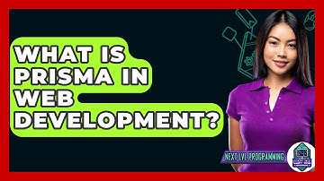 What Is Prisma In Web Development? - Next LVL Programming