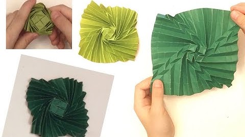 Origami Tutorial - Four Square Flasher (Jeremy Shafer)