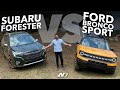 Bronco Sport vs Subaru Forester - ¿Cuál es la mejor camioneta aventurera? | Comparativa [4K]