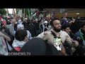 Free Palestine Protest met with Counter-Protest in NYC