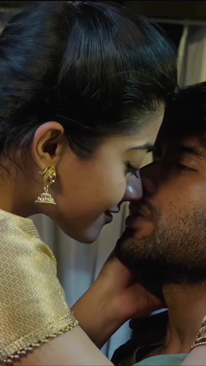 Rashmika Mandanna Hot Kissing Scenes 🔥 ! #vijaydevarakonda #rashmika #actress #love Hot Clips