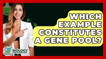 Which Example Constitutes A Gene Pool? - Biology For Everyone