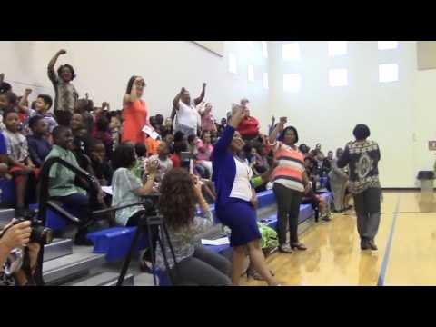 The Ben Carson Reading Room Ribbon Cutting Ceremony at Clio Elementary Middle School