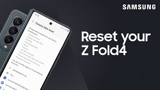 How to reset your Samsung Galaxy Z Fold model phone | Samsung US screenshot 5